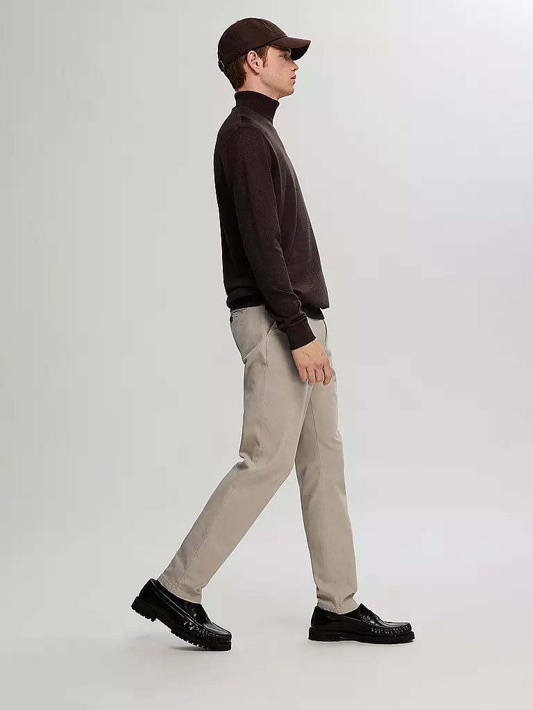 SELECTED | Chino Slim Fit SLH175  | creme