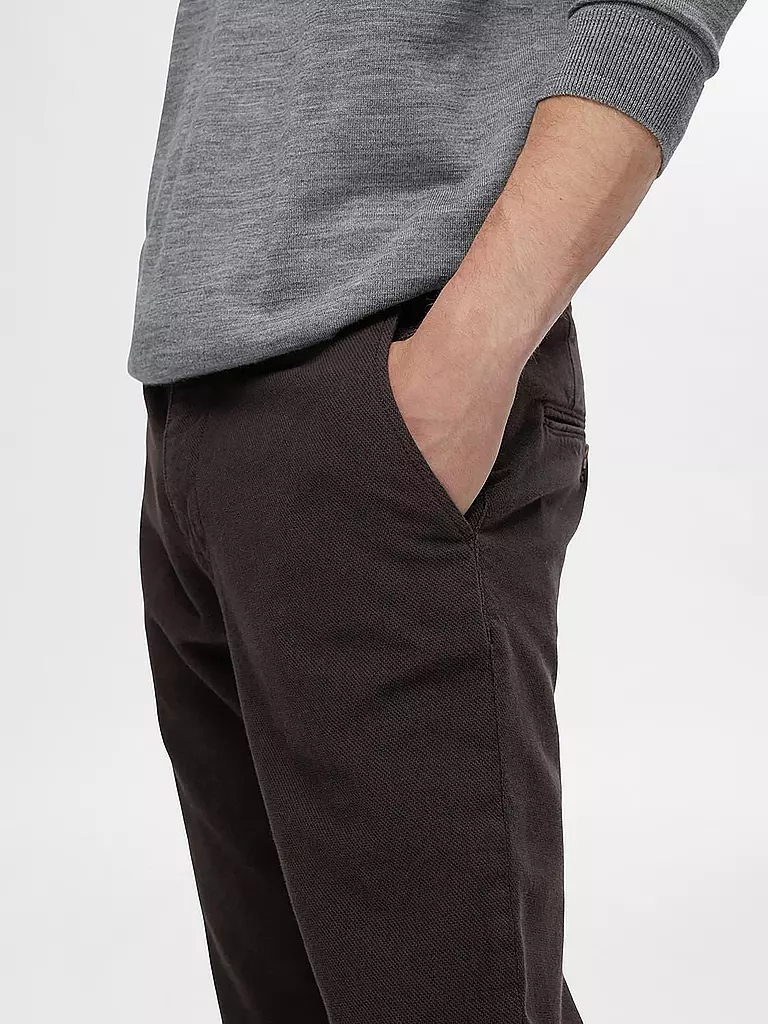 SELECTED | Chino Slim Fit SLH175  | braun