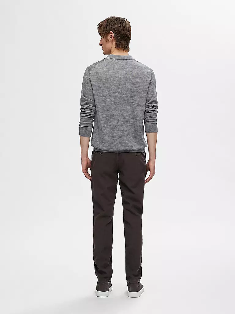 SELECTED | Chino Slim Fit SLH175 | braun