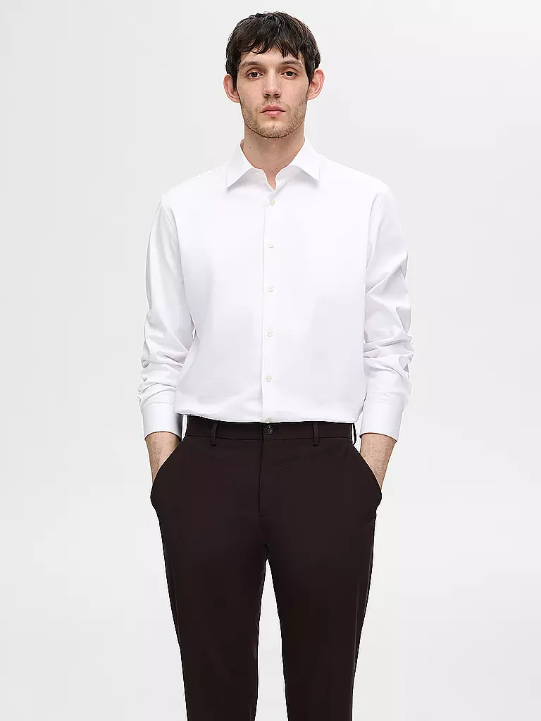 SELECTED | Hemd Slim Fit SLHSLIM-PERFORMANCE | weiss