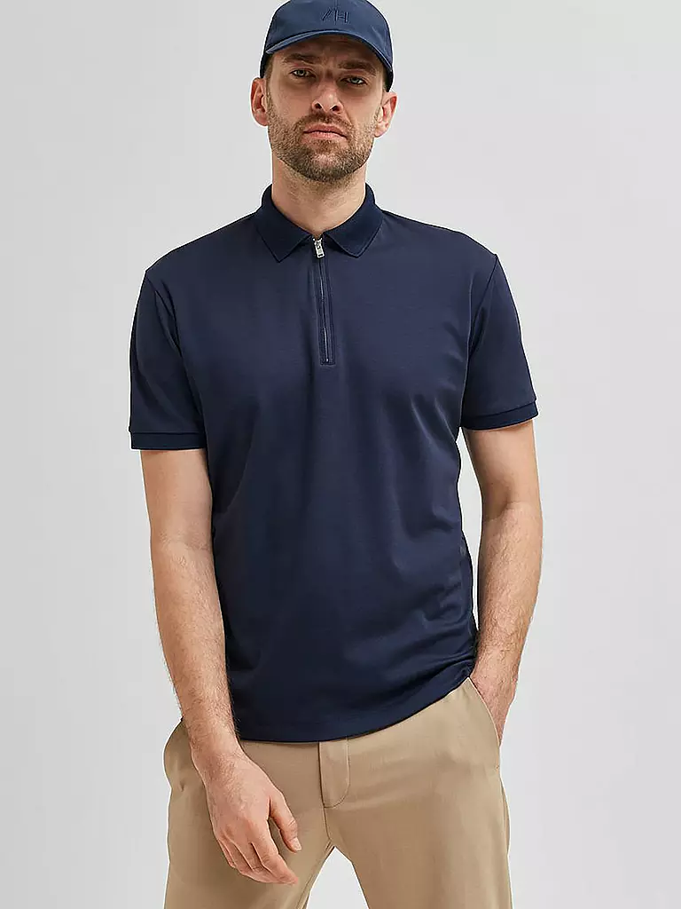 SELECTED | Poloshirt " SLHFAVE  " | blau