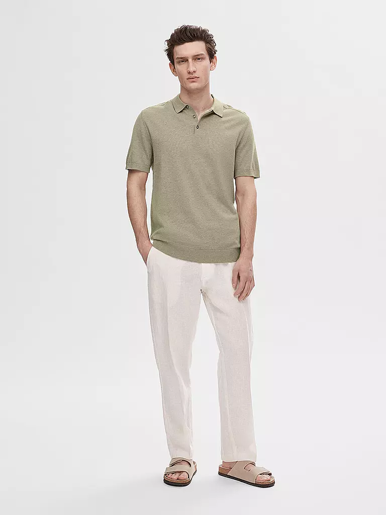 SELECTED | Poloshirt SLHBERG | hellgrün