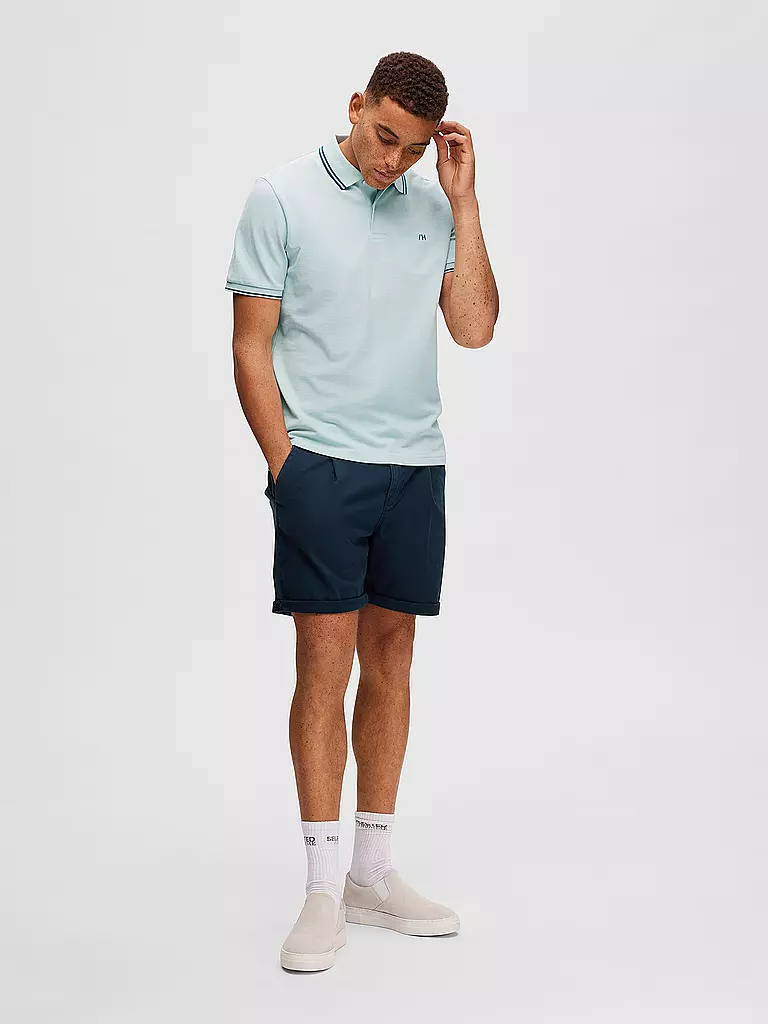 SELECTED | Poloshirt SLHDANTE  | grün