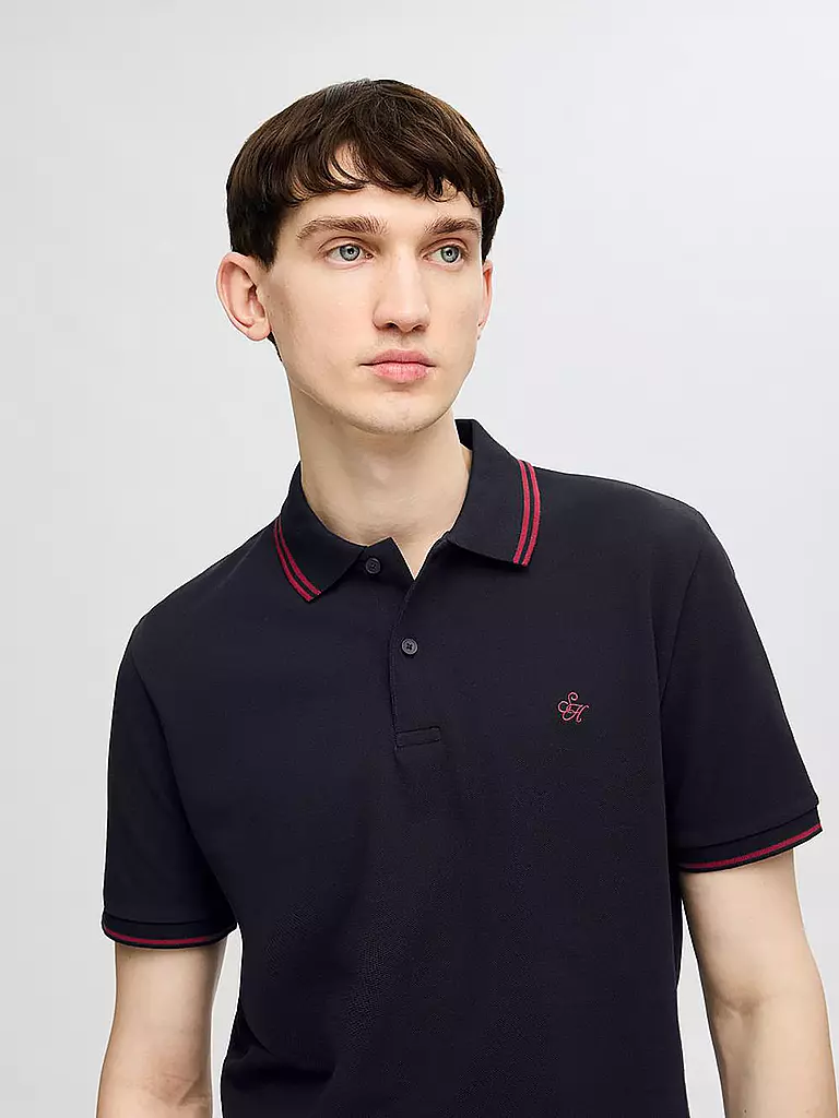 SELECTED | Poloshirt SLHDANTE  | schwarz