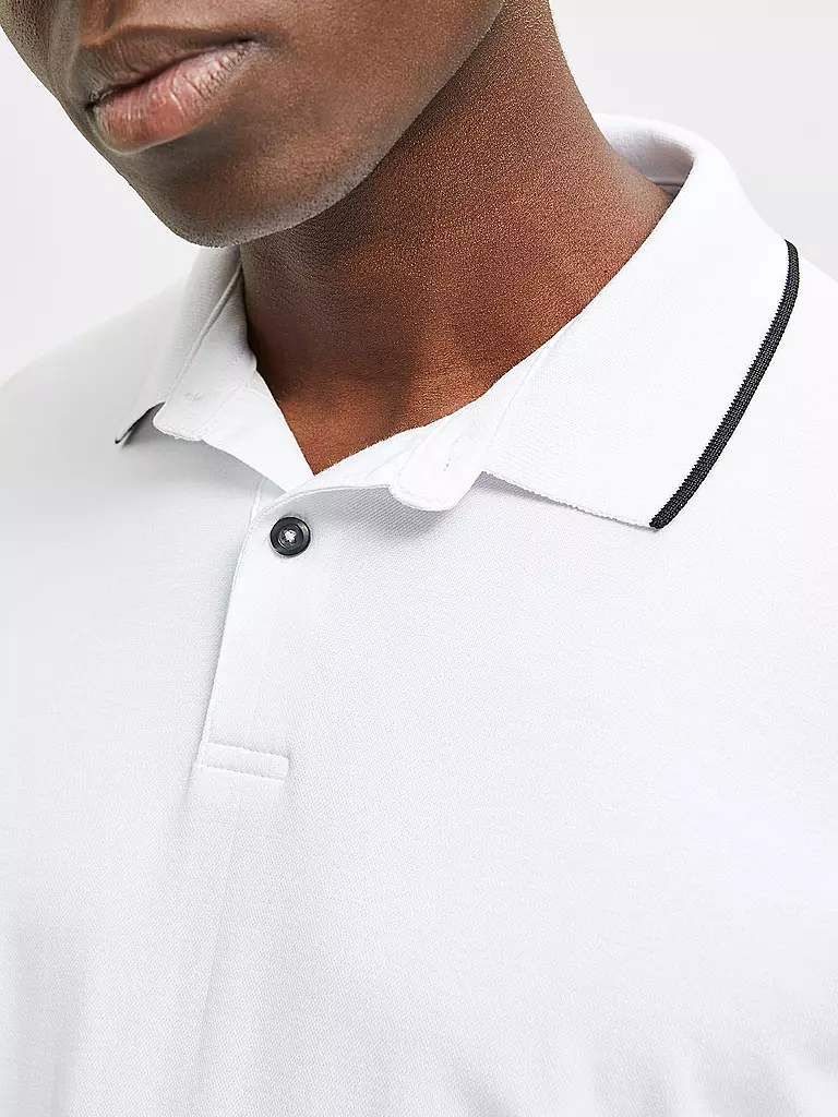 SELECTED | Poloshirt SLHLEROY COOLMAX | schwarz