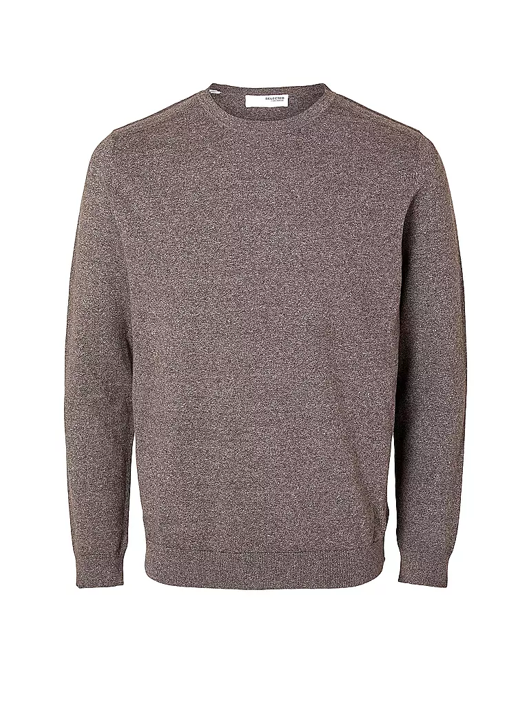 SELECTED | Pullover SLHBERG  | braun