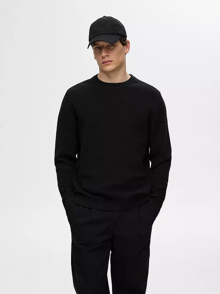 SELECTED | Pullover SLHROSS | schwarz