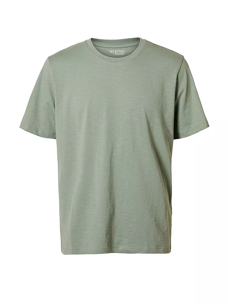 SELECTED | T-Shirt SLHASPEN | olive