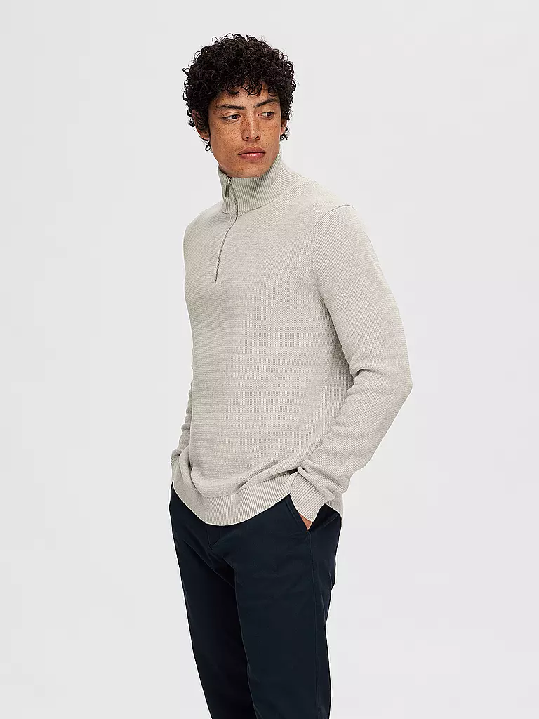 SELECTED | Troyer Pullover SLHDANE | grau