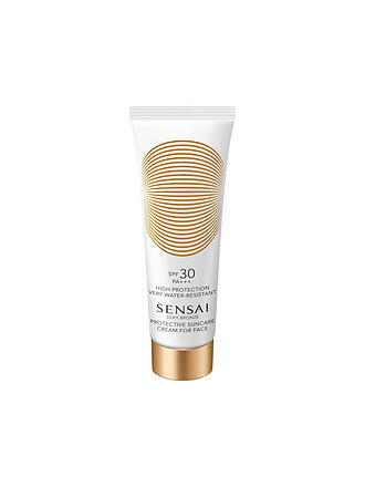 SENSAI | Silky Bronze - Protective Suncare Cream For Face SPF 30 50ml