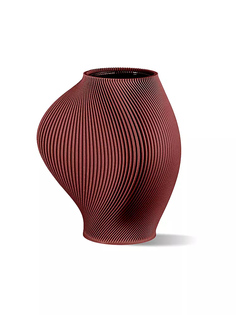 SHEYN | Vase 14x16cm FIGL Ruby Red  | dunkelrot