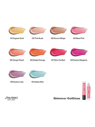 SHISEIDO | Lipgloss - Shimmer Gelgloss ( 03 Kurumi Beige ) 