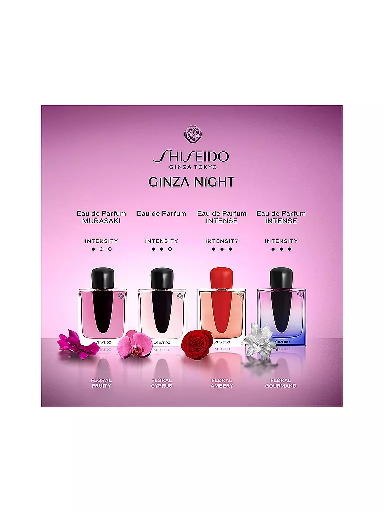 SHISEIDO | Ginza Night Eau de Parfum Intense 90ml | keine Farbe