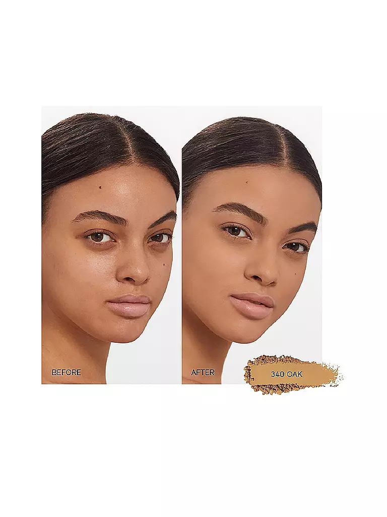 SHISEIDO | Synchro Skin Self-Refreshing Custom Finish Powder Foundation (340 Oak) | beige