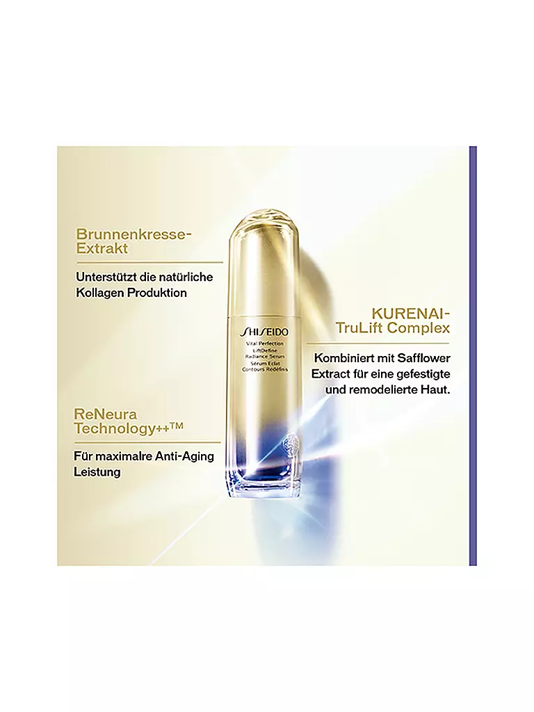 SHISEIDO | Vital Perfection Liftdefine Radiance Serum 40ml | keine Farbe