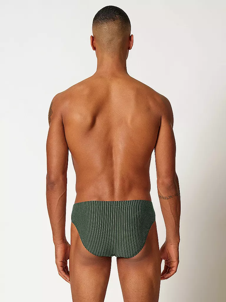 SKINY | Brasil Slip 2er Pkg olive stripes | olive