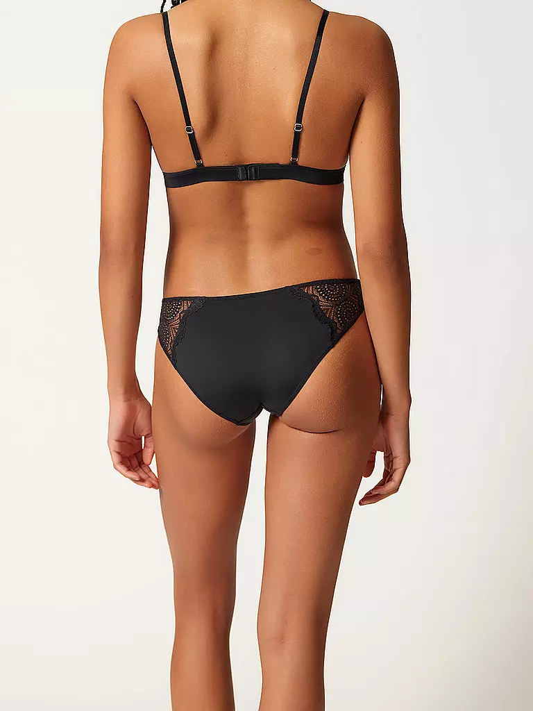 SKINY | Rio Slip black | rosa