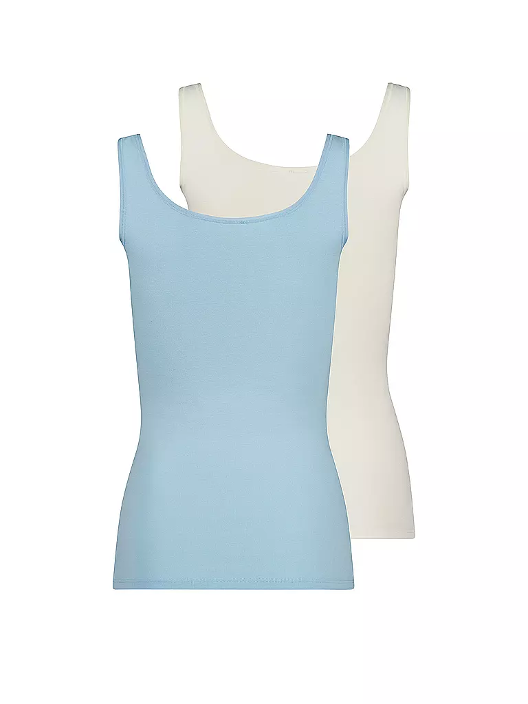 SKINY | Top 2er Pkg. | hellblau