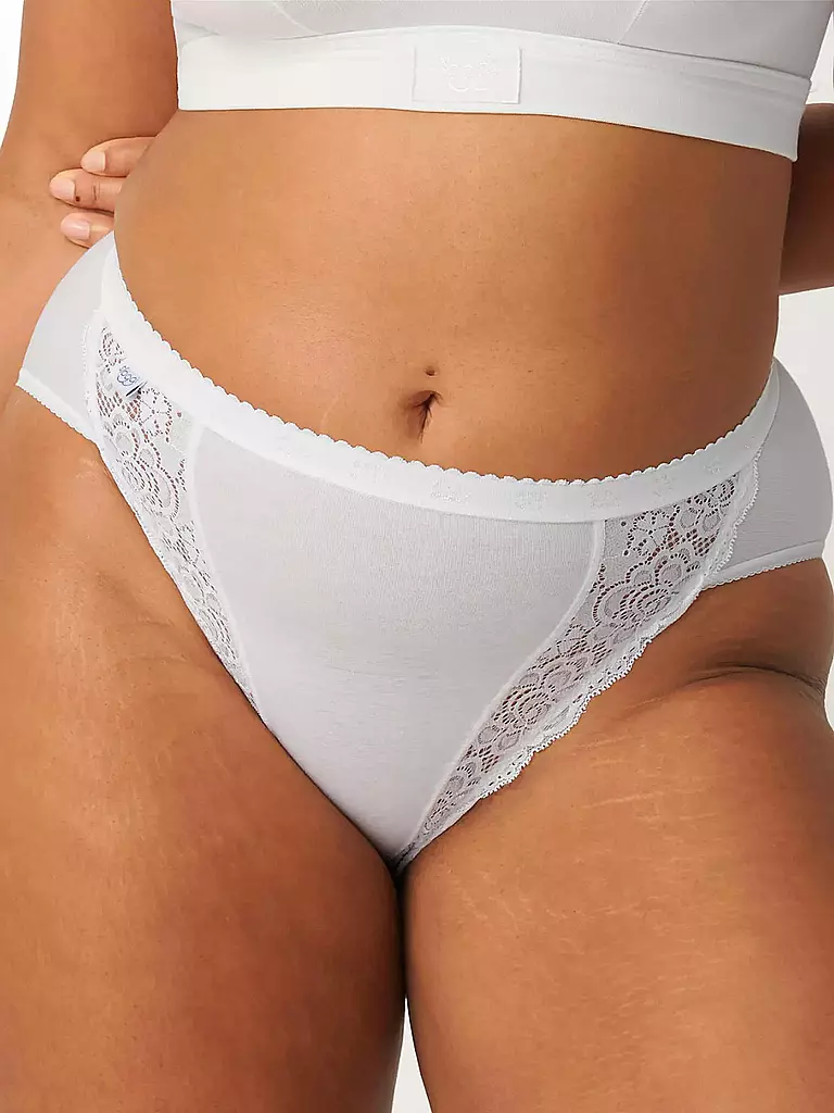 SLOGGI | Slip "Thai Chic" 4-er (Weiss) | weiss