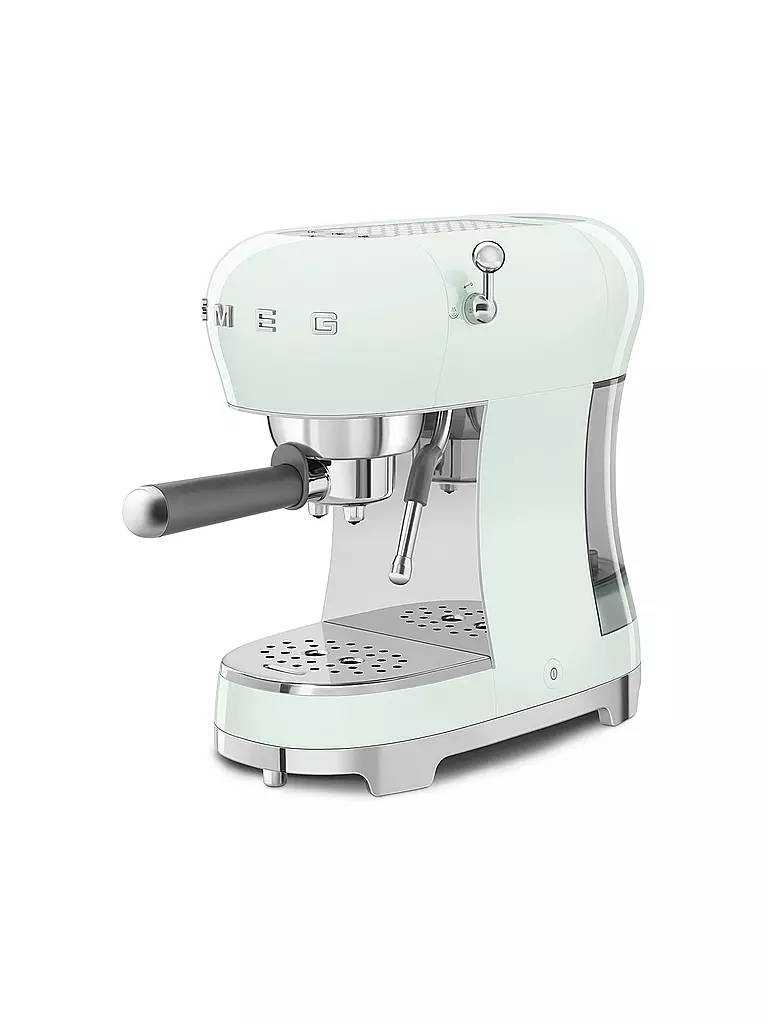 SMEG | Espresso-Kaffeemaschine 50s Retro Style Pastellgruen ECF02PGEU | hellgrün