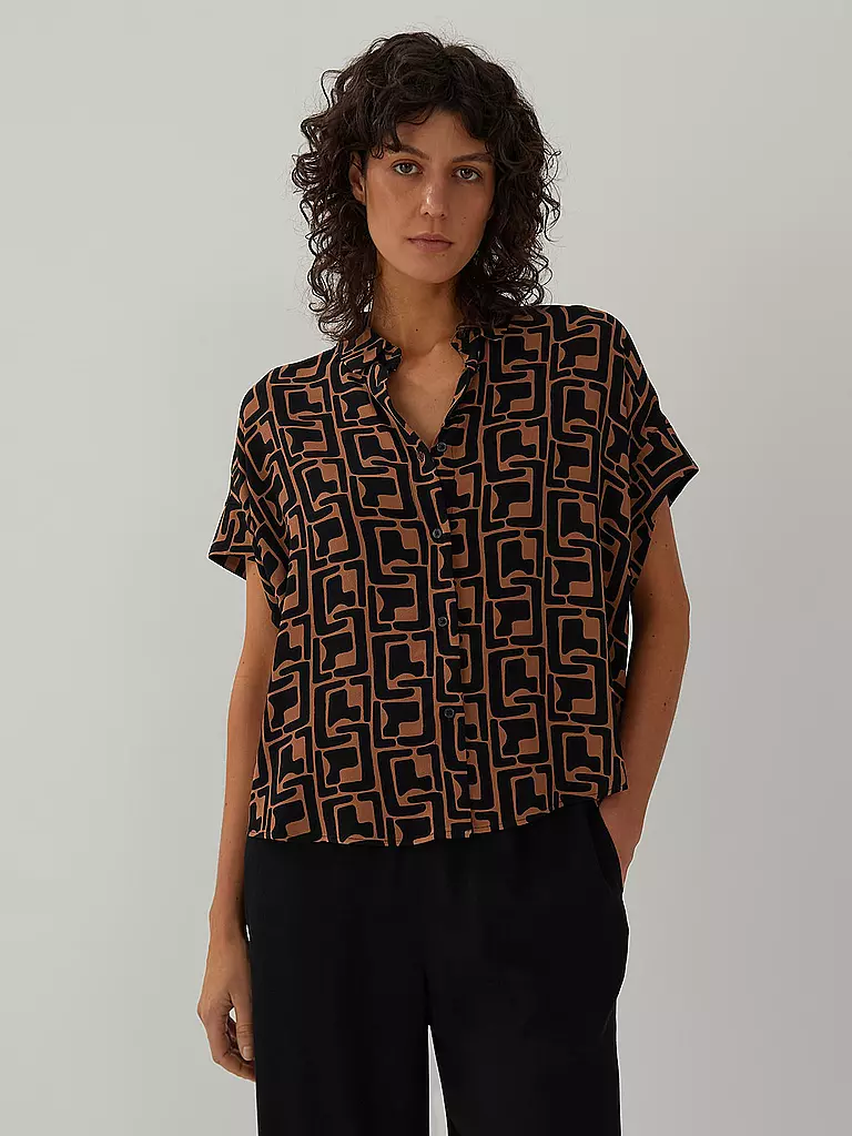 SOMEDAY | Bluse ZARKO PRINT | braun