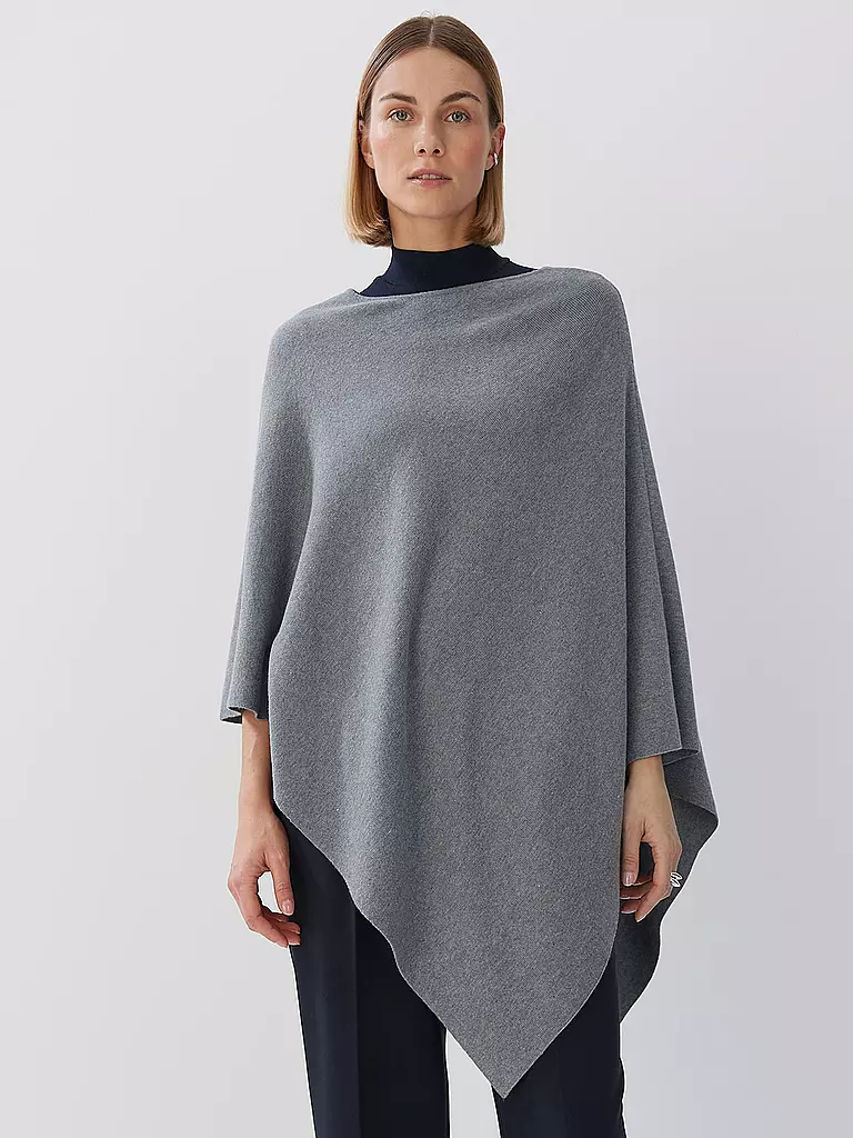 SOMEDAY | Cape - Pullover BANDURO CAPE | grau