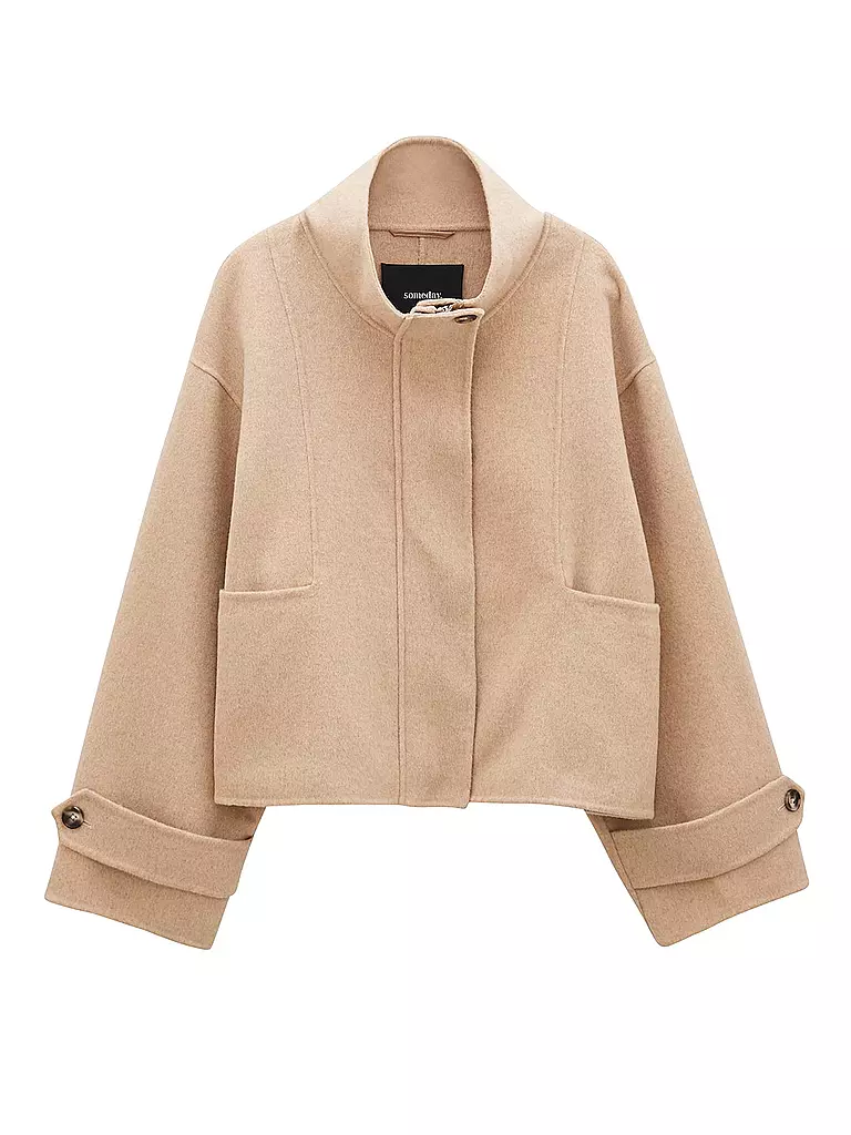 SOMEDAY | Wolljacke VARAH DETAIL | beige