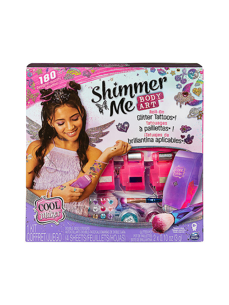 SPINMASTER | Cool Maker Shimmer Me Tattoo Studio | keine Farbe