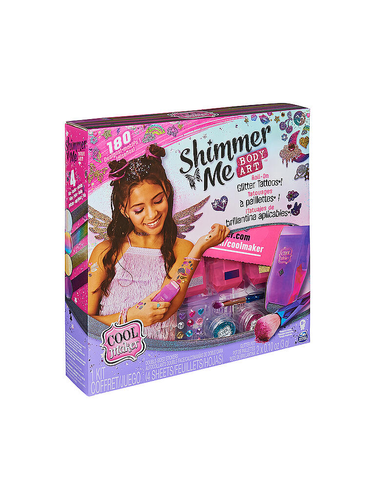 SPINMASTER | Cool Maker Shimmer Me Tattoo Studio | keine Farbe