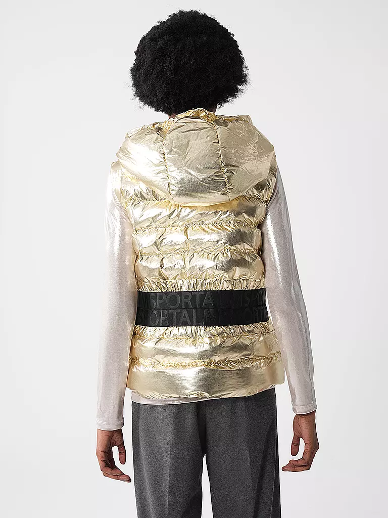 SPORTALM | Steppgilet  | gold