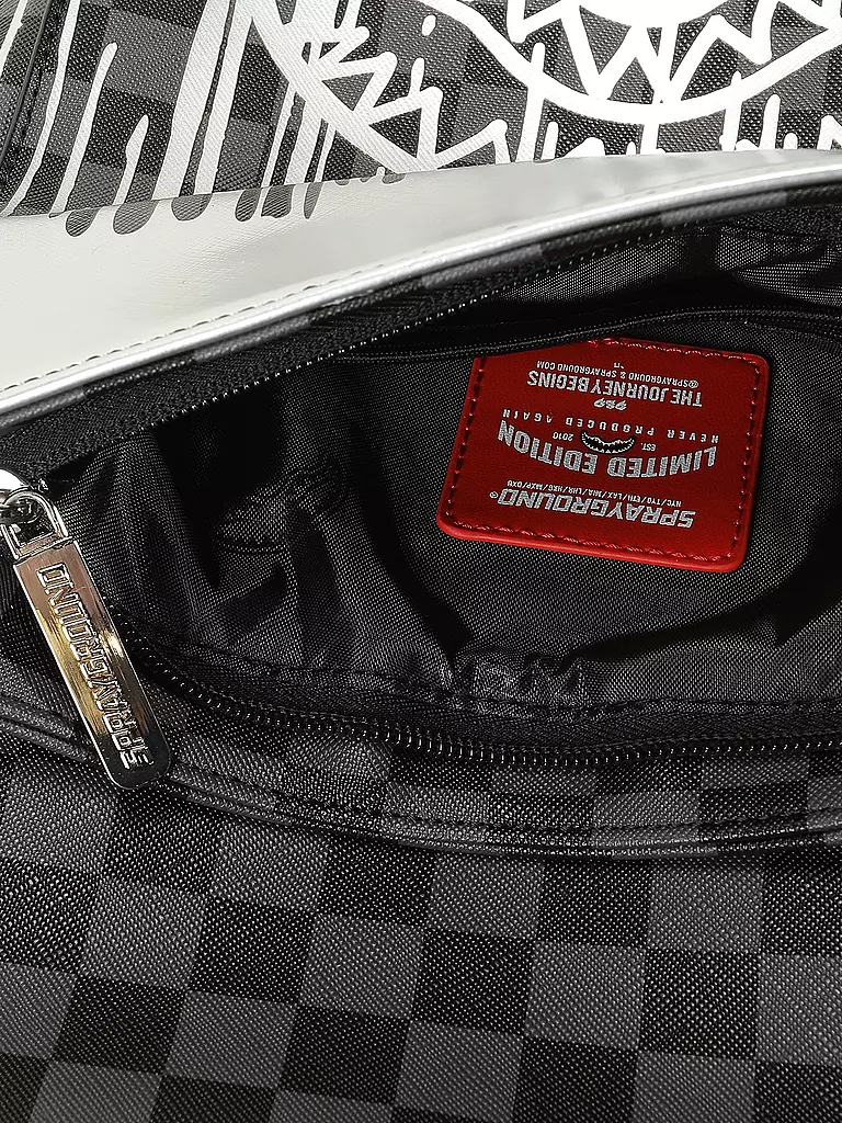 SPRAYGROUND | Tasche - Umhängetasche PLATINUM DRIPS | grau