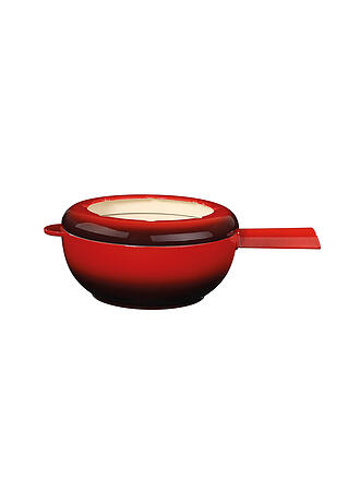 SPRING | Fondue Guss Caquelon 20cm Rot