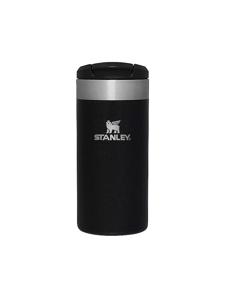 STANLEY | Isolierflasche - Thermosflasche AEROLIGHT Mug 0,35l Cream Black Metallic | schwarz