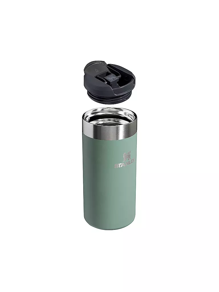 STANLEY | Isolierflasche - Thermosflasche AEROLIGHT Mug 0,35l Cream Shale Metallic | grün