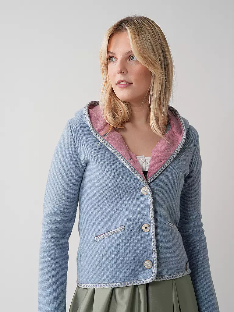 STAPF | Strickjacke MALWINE | blau