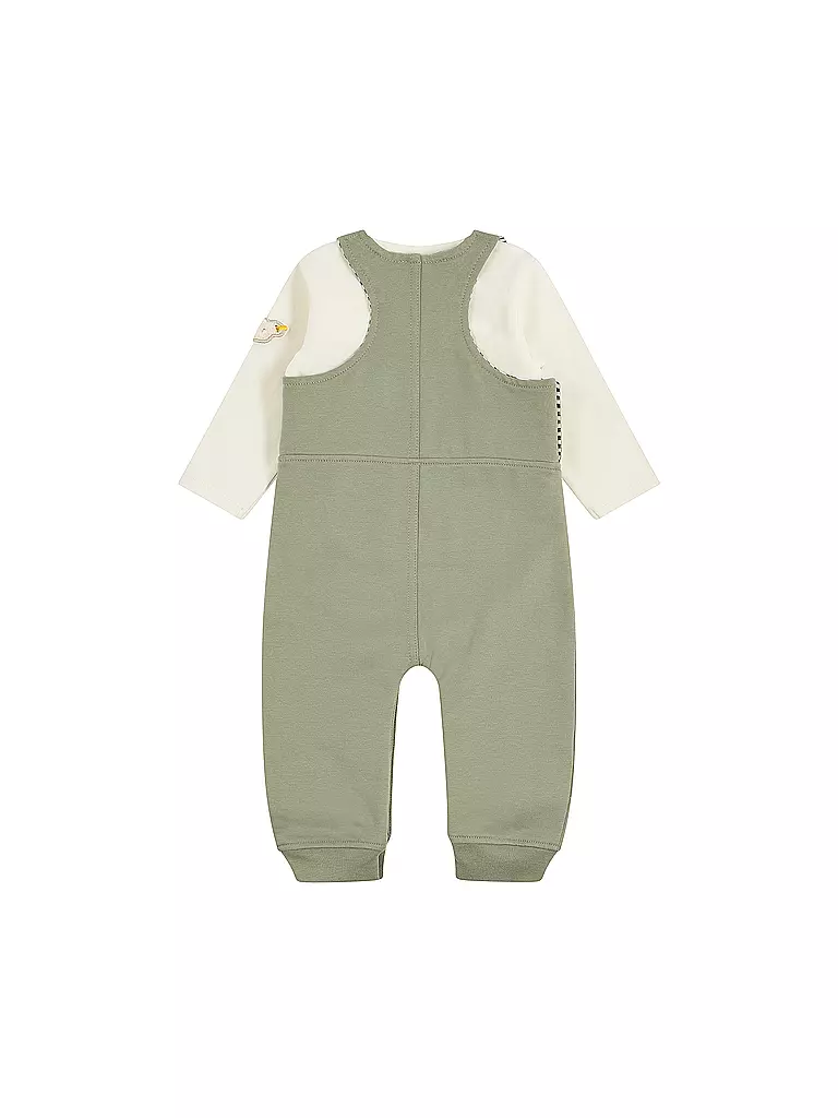 STEIFF | Baby Set Latzhose und T-Shirt | dunkelgrün