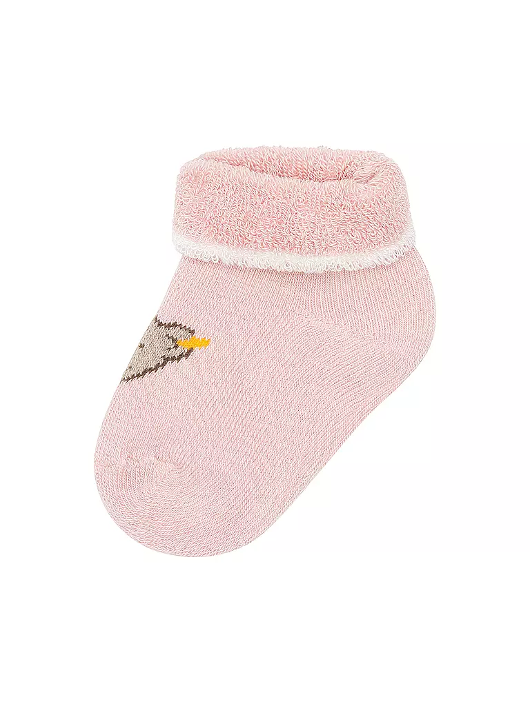 STEIFF | Baby Socken silver pink | hellgrau