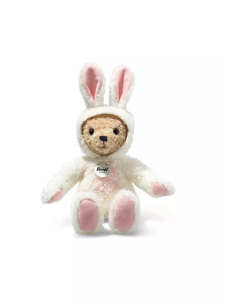 STEIFF | Hoodie-Teddybär Hase 27cm 114052 | creme