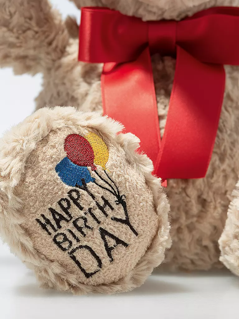 STEIFF | Jimmy Teddybär – Happy Birthday 35cm | beige