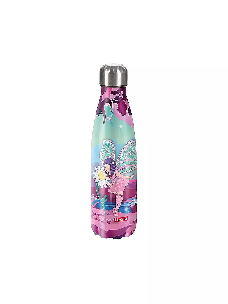 STEP BY STEP | Edelstahl Trinkflasche - Fairy Freya 0,5L | bunt