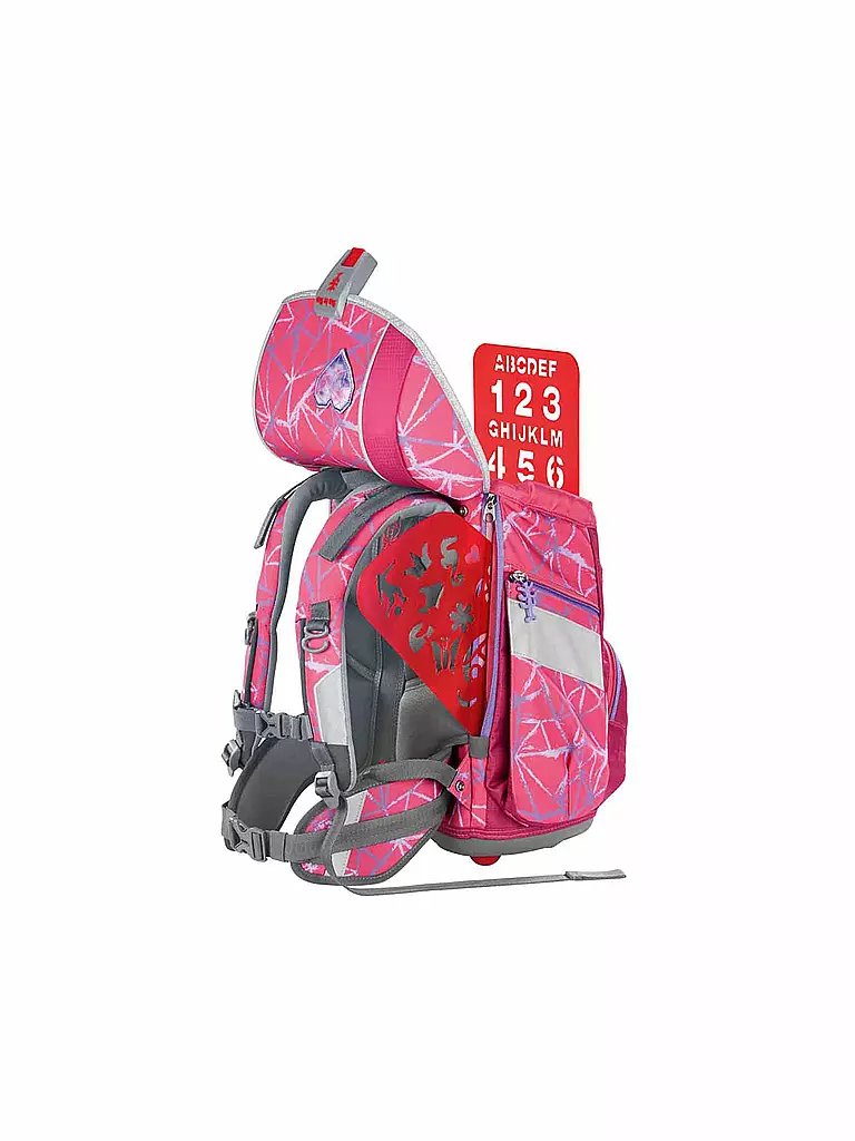 STEP BY STEP | Schultaschen Set 6tlg - 2in1 Plus Star Stella | pink