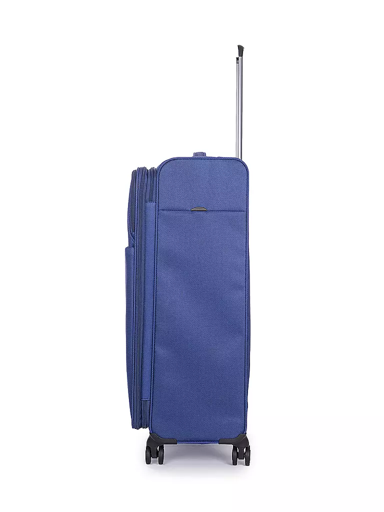 STRATIC | Trolley weich LIGHT Large 75cm dark blue | schwarz