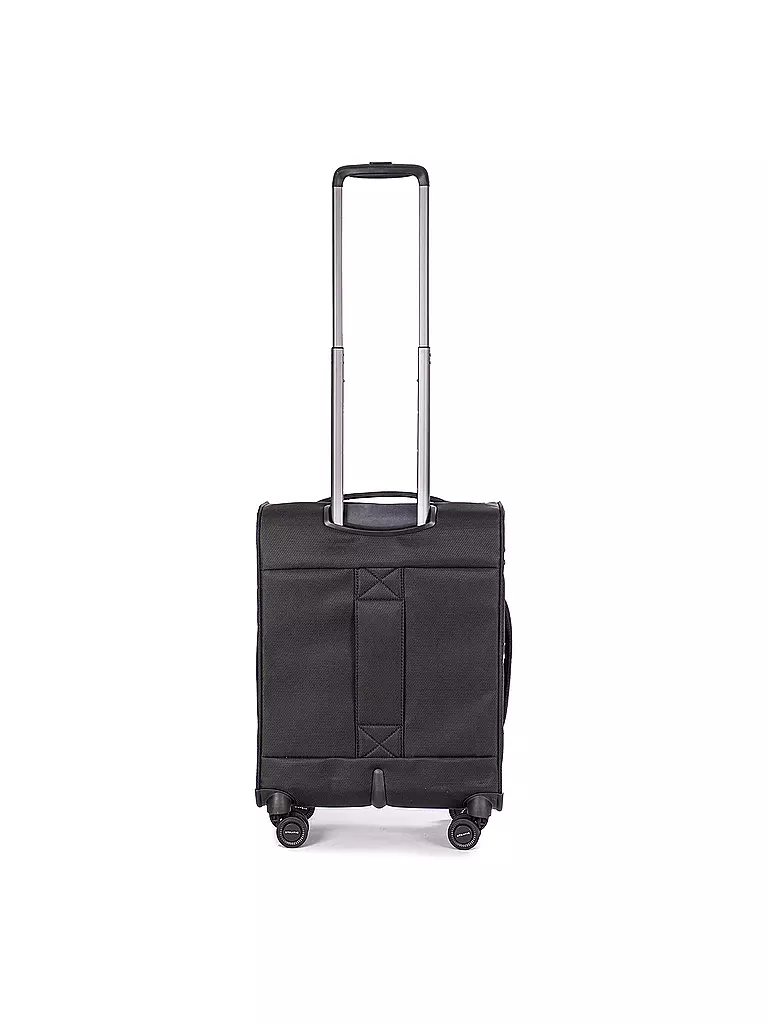 STRATIC | Trolley weich LIGHT S 55cm black | schwarz