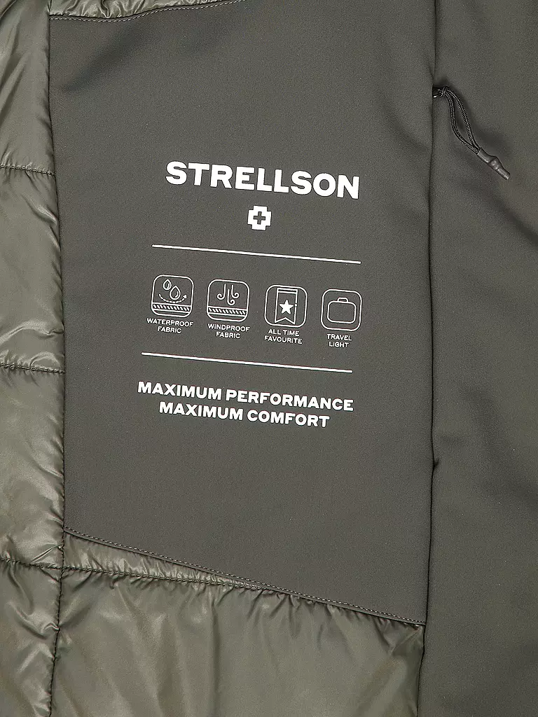 STRELLSON | Parka FLEX CROSS | grün