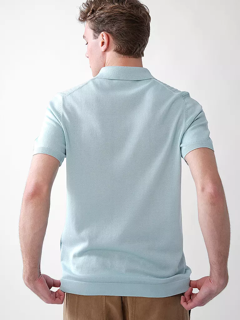 STRELLSON | Poloshirt ADRIAN | hellblau