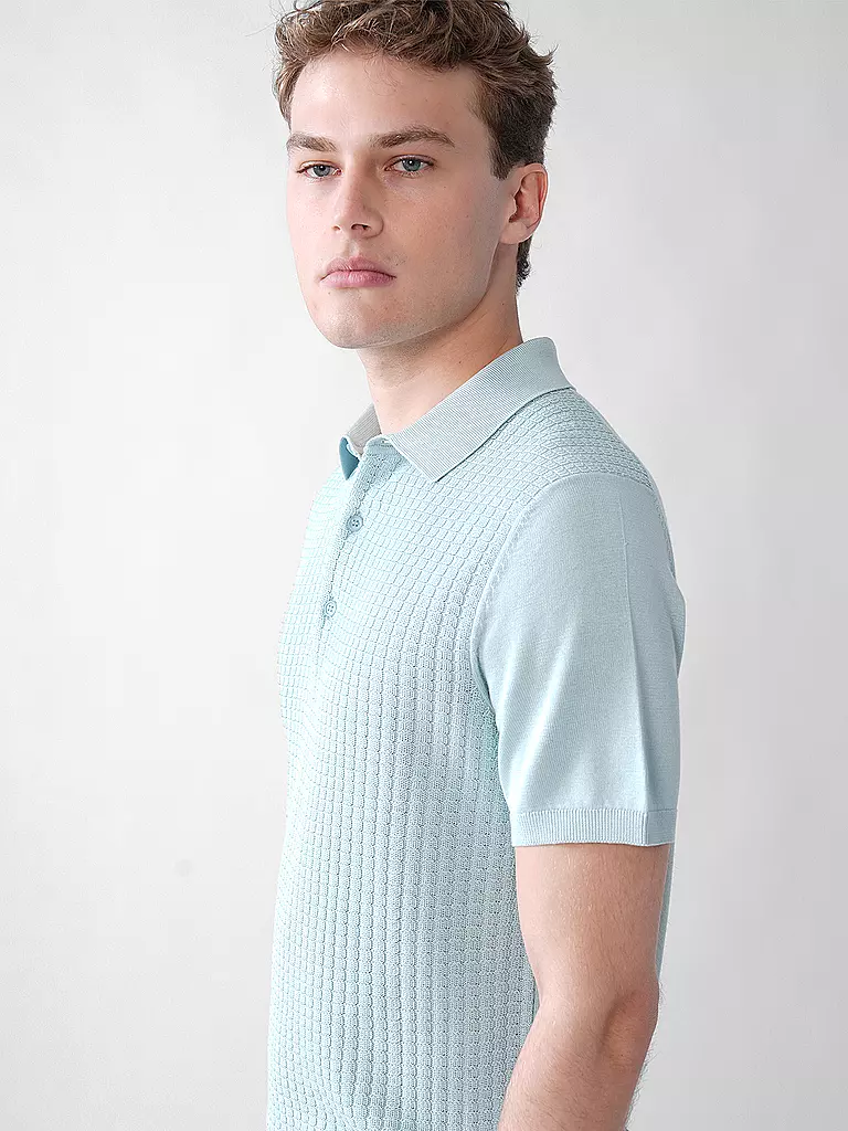 STRELLSON | Poloshirt ADRIAN | hellblau