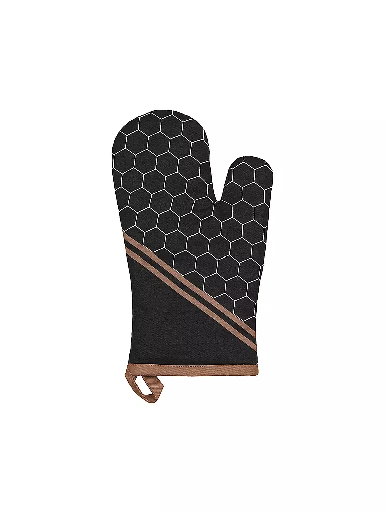 STUCO | Ofenhandschuh 18x30cm Mesh | schwarz