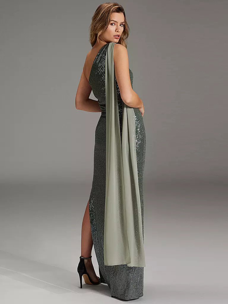 SWING | Abendkleid | olive