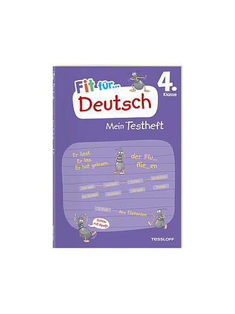 TESSLOFF VERLAG | Testheft - Fit für Deutsch 4. Klasse