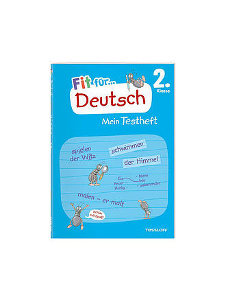 TESSLOFF VERLAG | Testheft - Fit für Deutsch 2. Klasse 